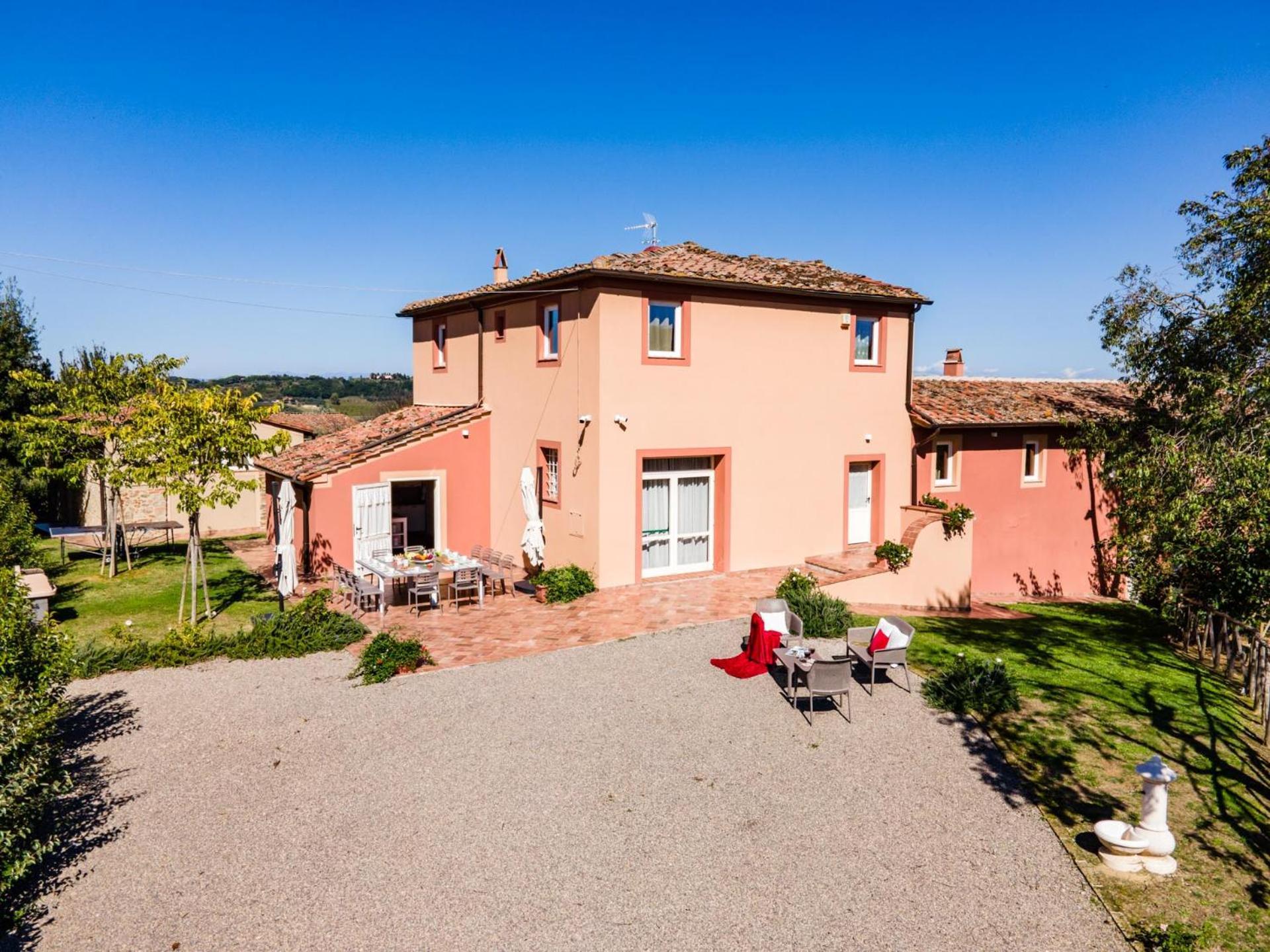 Gorgeous Villa Peccioli, With Private Pool, Ac, Wifi Legoli 外观 照片