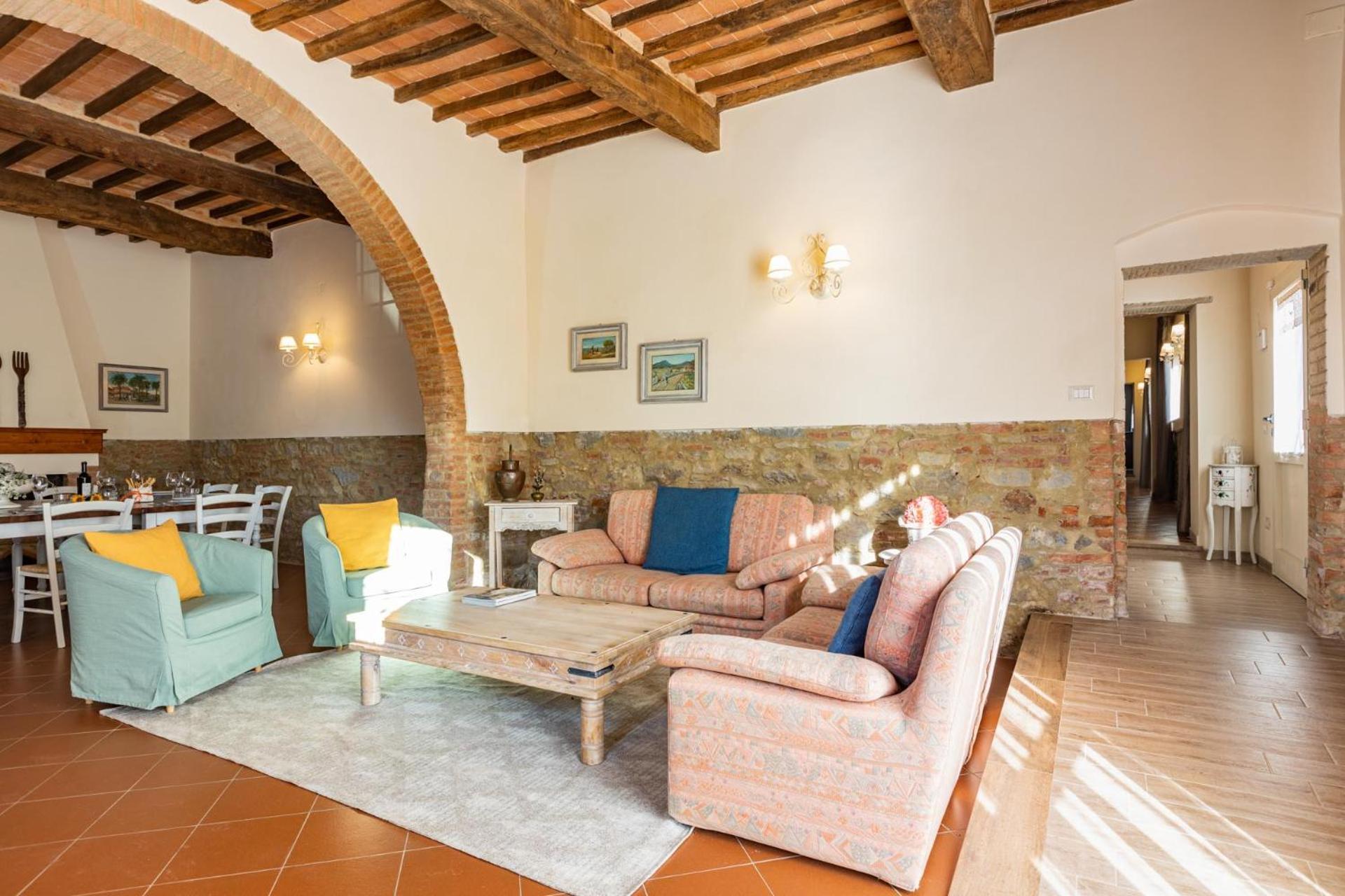 Gorgeous Villa Peccioli, With Private Pool, Ac, Wifi Legoli 外观 照片
