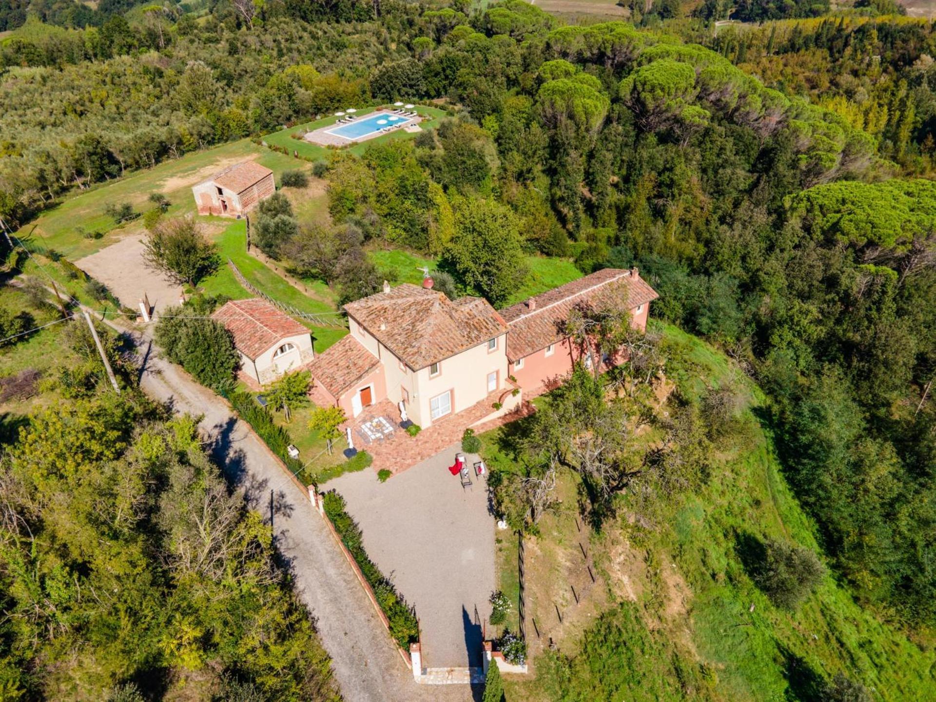 Gorgeous Villa Peccioli, With Private Pool, Ac, Wifi Legoli 外观 照片